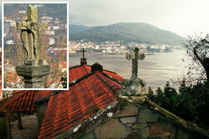 A string of chapels and 'cruceiros' (stone crosses) safeguards the spirituality of the people of the sea